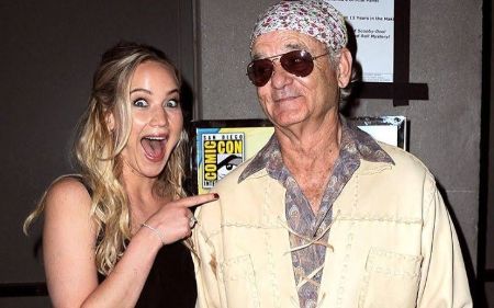 Bill Murray shares four sons with his late second ex-wife.